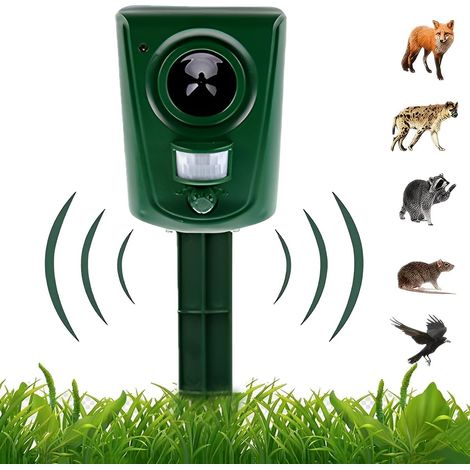 Katzenvertreiber, Ultraschall-katzenvertreiber, Batteriebetriebener Tiervertreiber, Wasserdichter Outdoor-abschrecker Mit Bewegungssensor Für Garten, Hof, Feld, Bauernhof