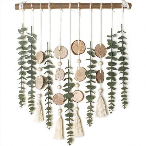 Künstliche Eukalyptus-wanddekoration Im Landhausstil, Zum Aufhängen.
