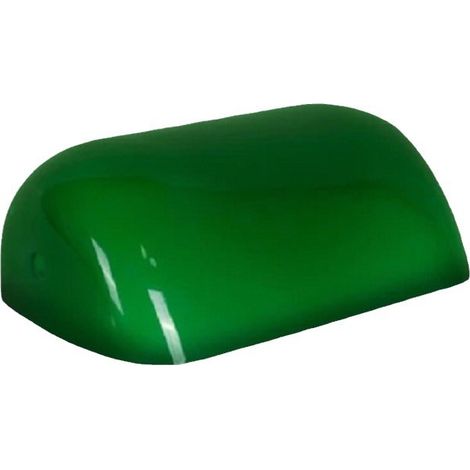 Lampenschirm, Ersatz-bankers-lampenschirmabdeckung Aus Glas Für Schreibtischlampe (grün)