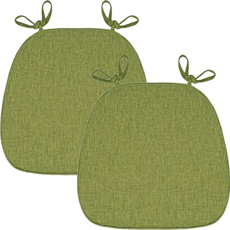 Stuhlpolster-set Von 1/2/4/6 Mit Bändern, Waschbares Küchenstuhlkissen, Rutschfest, Abnehmbares Stuhlpolster, Memory-schaum-stuhlkissen Für Den Innenbereich
