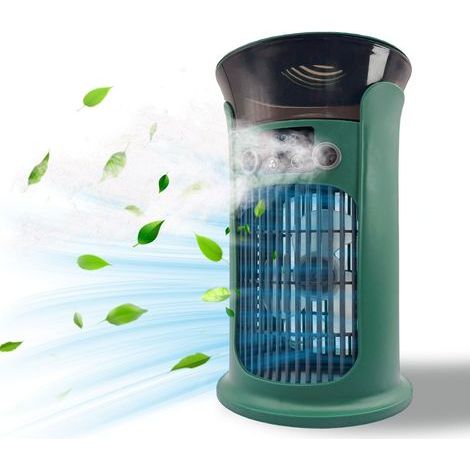 Tragbarer Usb-betriebener Klimaanlagenventilator, Luftbefeuchter, Mini-persönlicher Kühlventilator, Extrem Leiser Kühlventilator Für Familie, Büro