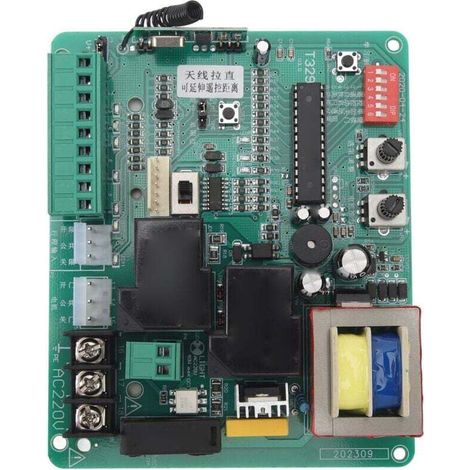 Universelle Steuerplatine Für Schiebetoröffner. Elektronische Hauptsteuerplatine Für Schiebetormotor 220 V