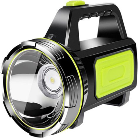 Wiederaufladbare Led-taschenlampe, 2 Modi, Weißes Licht, Taschenlampe, Wiederaufladbare Led-scheinwerfer, Outdoor-laterne, Notfall-taschenlampe, Camping-arbeitslampe