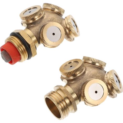 2 Stück Gartenwassersprinkler Landwirtschaftssprinkler Sprühgerät Bewässerung Gartenbedarf
