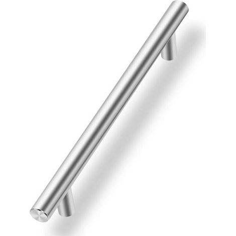 10 Stück Küchenmöbelgriffe, Küchentürgriffe Aus Edelstahl, Schubladengriffe, Achsabstand 160 Mm, Küchentürgriffe, Gebürstete Oberfläche