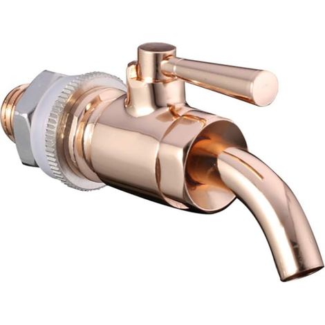 12 Mm Metall-weinfass-wasserhahn, Holzfass-wasserhahn, Kaffee-saft-wasserhahn (zufällige Farbe)