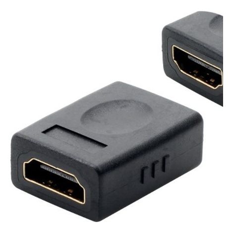 4k Hdmi Buchse Auf Buchse Koppler, Hdmi Buchse Auf Buchse Verlängerung 2.0 Stecker, Vergoldeter Hdmi Extender Adapter, Unterstützt 3d @60hz Hdr Arc, Kompatibel Mit Monitor, Pc, Ps5, Xbox, Dvd Von 2