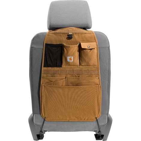 Autositz-organizer Aus Nylon – Wasserabweisendes Cordura-gewebe – 8 Cargotaschen – Einfache Befestigung Mit Verstellbarer Schnalle – Molle-system