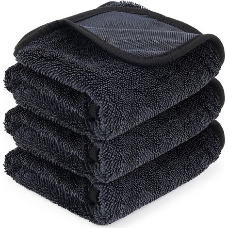 Chiffon Magique Total Clean Mikrofaser Xxl (3er-pack) – Miro France Chiffon Für Duschkabine, Auto, Hausreinigung, 40 X 60 Cm, Extrem Saugfähiges, Streifenfreies Tuch