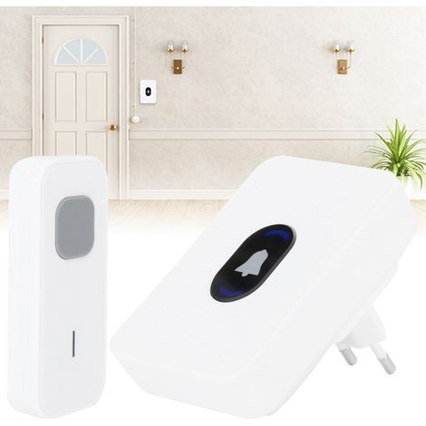 Drahtlose Türklingel Mit 55 Liedern, Smart Home-sicherheitssystem, Ip55, Ac110–260 V – Trimec