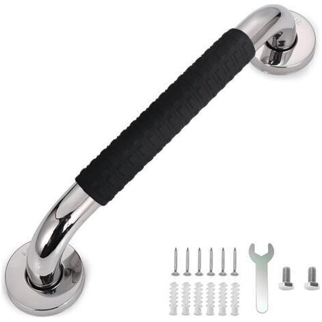 Haltegriffe Für Ältere Menschen, Duschgriffe Aus Edelstahl 304, An Der Wand Montiertes Wc-badezimmer, Rutschfest, 40 Cm, Für Ältere Und Behinderte Menschen