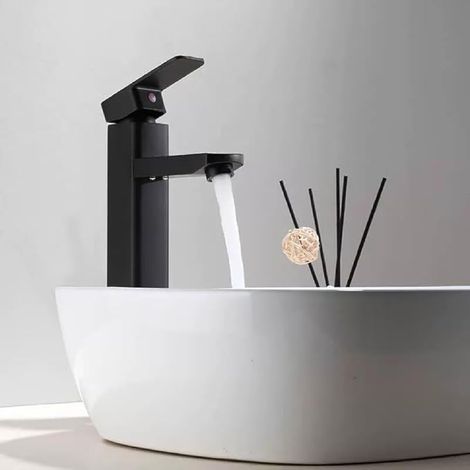 Heiß- Und Kaltbadmischer Aus Edelstahl Mit Geräuschloser Keramikrutsche, Wassersparender Spültischmischer Für Badezimmer, Waschbecken, Kleine Küche