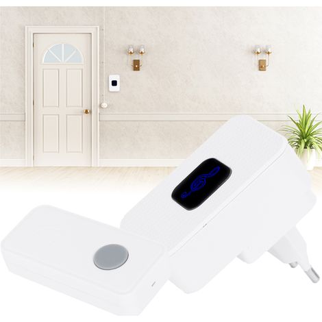 Ip55 Wasserdichte Kabellose Türklingel Für Haus, Hof Und Villa Ac110–260 V – Trimec