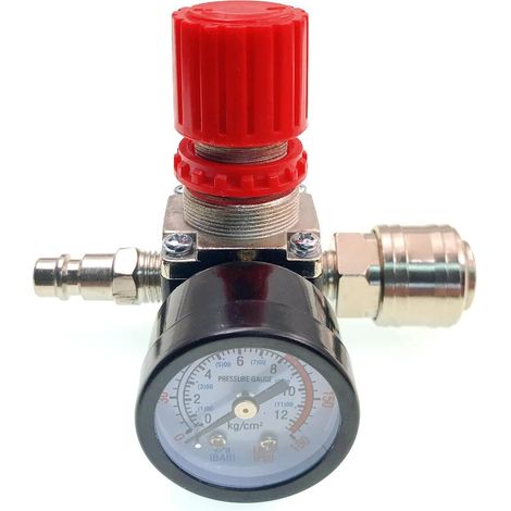 Kcvv – 1/4 Pt Luftkompressor-druckregler – 140 Psi Regelventil – Einfache Installation – Kompatibel Mit Innengewinde