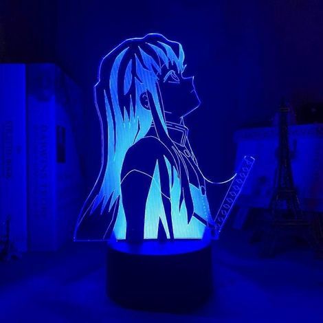 Kimetsu No Yaiba Muichiro Tokito 3d-nachtlicht, Led-nachtlicht Für Schlafzimmer, Geschenk, Muichiro Tokito Demon Slayer Anime 3d-lampe