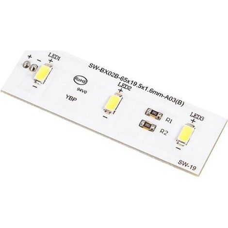 Led-beleuchtungsplatte Für Kühlschrank, Kompatibel Mit Zbe2350hca, 2er-set