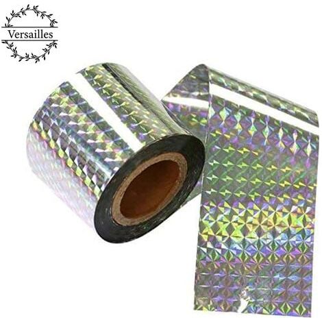 Oidipie – Anti-vogel-klebeband 4,8 Cm X 80 M – Doppelseitig Glänzendes Hologramm – Wehrt Vögel Ab, Ohne Ihnen Zu Schaden – Langlebige Und Ungiftige Lösung – 8 Cm 80 M