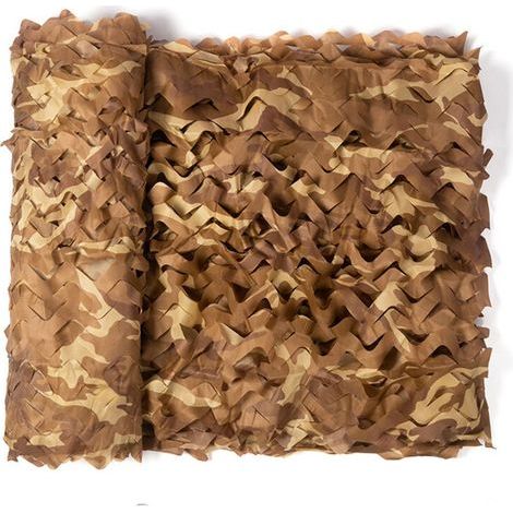 Rechteckiges Sonnensegel Aus Buntem Netz, Tarnmuster, 4 X 5 Meter, Sonnenschutznetz, Sonnenschutznetz