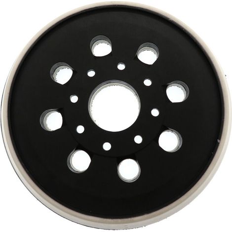 Selbstklebendes Elektrisches Schleifpad, 5 Zoll, 123 Mm, 8 Löcher, Pu-klettverschluss Für Bosch Gex125-1a