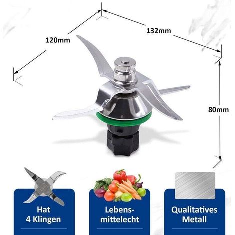 Thermomix Tm5/tm6 Messer, Klinge Für Thermomix Vorwerk Tm5/tm6 Roboter, Ersatzteil Und Ersatzzubehör, Küchen- Und Kochzubehör,