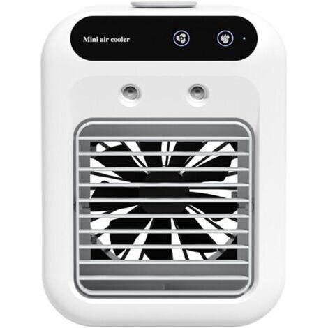 Tragbarer Nebelventilator, Über Usb Wiederaufladbar, Luftbefeuchter, Einstellbare Kühlung, Leise, Perfekt Für Drinnen, Draußen, Reisen, Schlafzimmer, Wohnzimmer, Kühlgerät