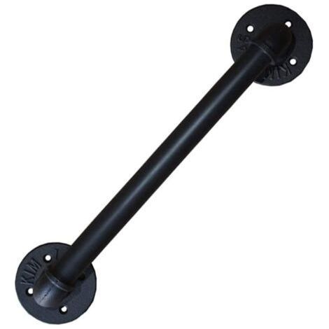 Treppengeländer, Schmiedeeisernes Rohrdesign, Sicherheitsgeländer Für Zu Hause, Geeignet Für Ältere Menschen Und Kinder, Geeignet Für Den Innen- Und Außenbereich, 60 Cm.
