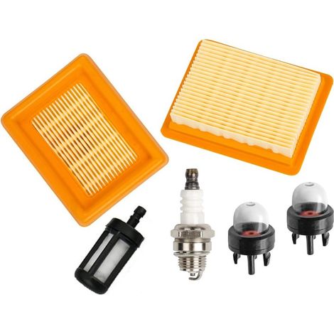 Luftfilter Mit Zündkerze – Kompatibel Mit Stihl Freischneidern Fs120 Bis Fs450, Komplettes Und Praktisches Set