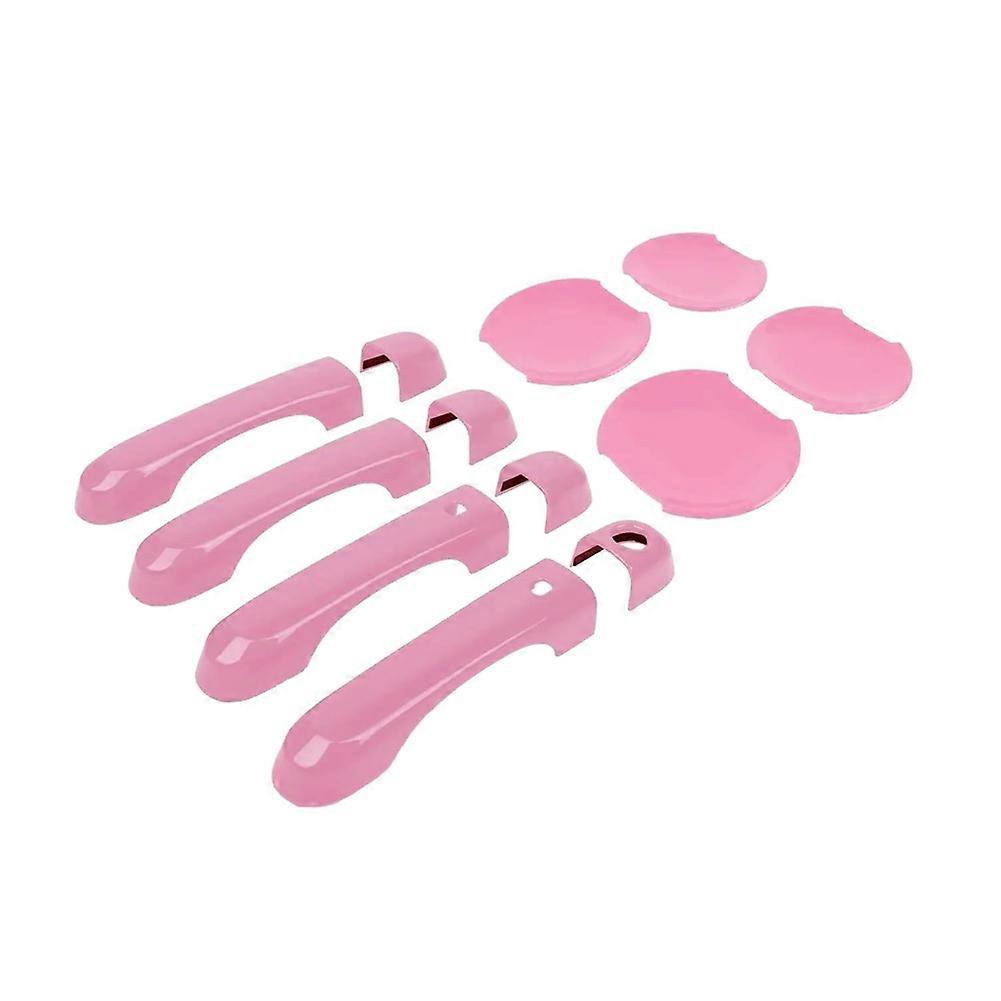 Kit De Garniture De Poignée De Porte Extérieure + Cache-joint De Porte Pour Jeep Renegade 2015-2021, Accessoires Roses