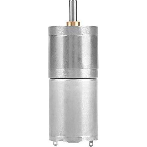 2 Stück 25ga-370 25 Mm Dc 12 V Reduzier-mikromotor, Langsamer Metallgetriebemotor Für Elektronisches Schloss (5 U/min)