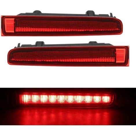 2 Stück Dritte Hohe Bremsleuchte Hinten Türleuchte Für Volkswagen T5 T6 2003–2016 Rot