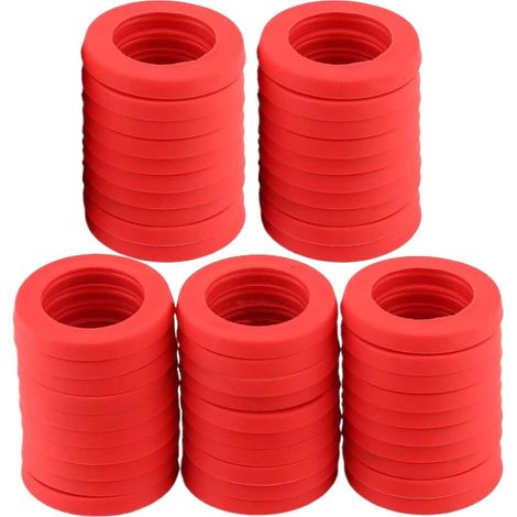 50er-pack Gartenschlauchdichtungen Und Zubehör – Robuste Ersatzteile – Für Waschmaschine, Duschkopf, Waschbecken, Sprinkler, Badezimmer-wasserhahn