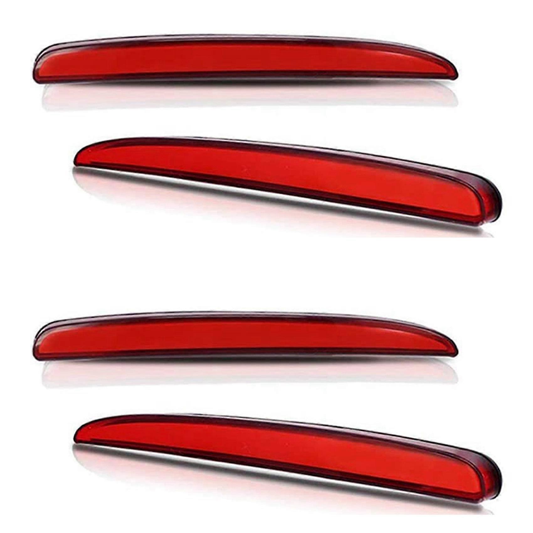 Paires De Feux De Brouillard Arrière À Led Avec Réflecteur De Clignotant Dynamique Pour Honda Civic Type R 2016-2018