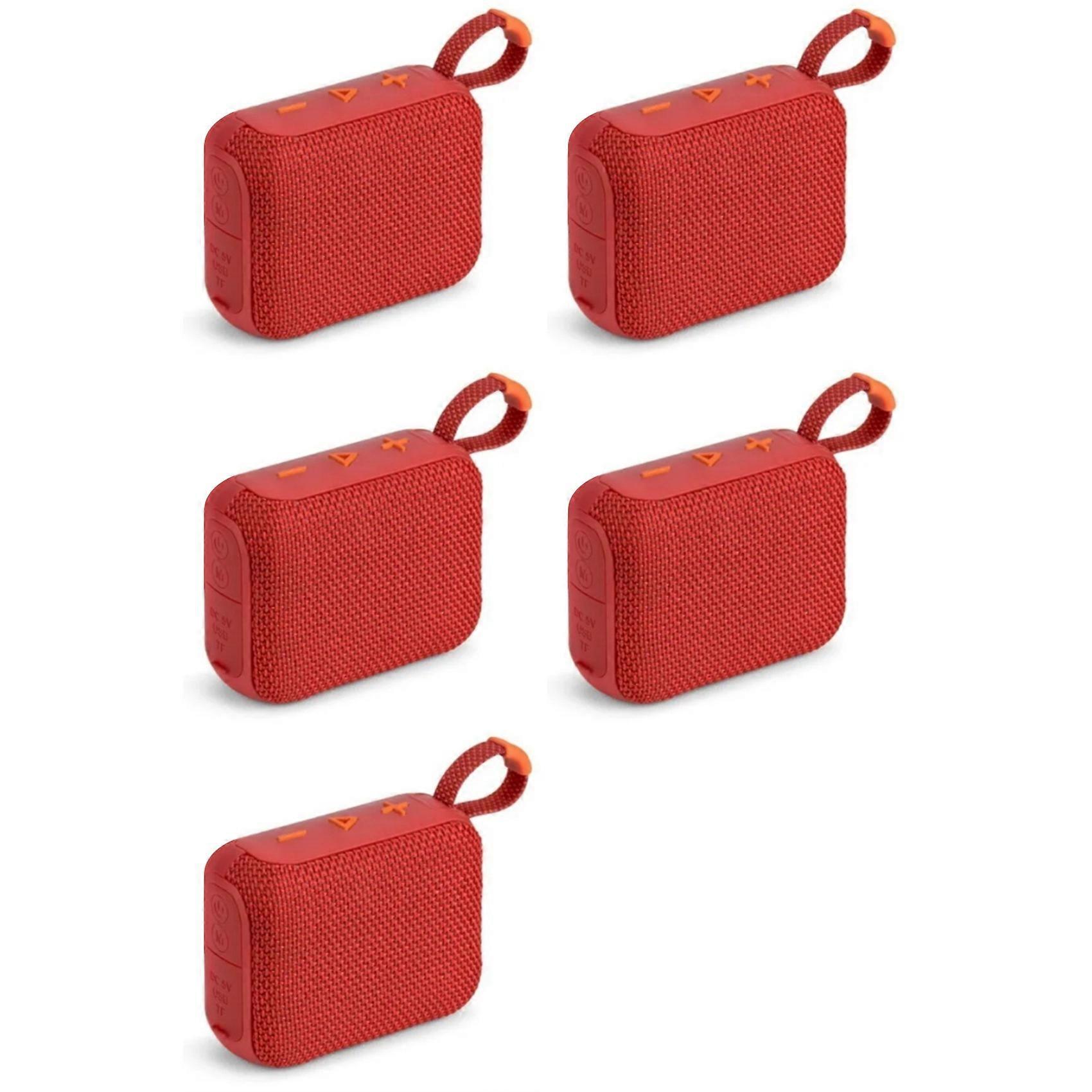 Mini Enceinte Bluetooth 5x Go4, Caisson De Basses Sans Fil Étanche Pour L'Extérieur, Enceinte Pour La Maison Et Le Bureau Avec Alimentation Secteur
