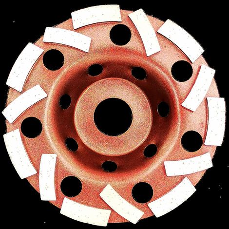 Extra Speed Diamant-topfschleifscheiben 125 Mm X 22,2 Mm – Schleifteller, Ideal Für Beton, Fliesenkleber Und Mauerwerk
