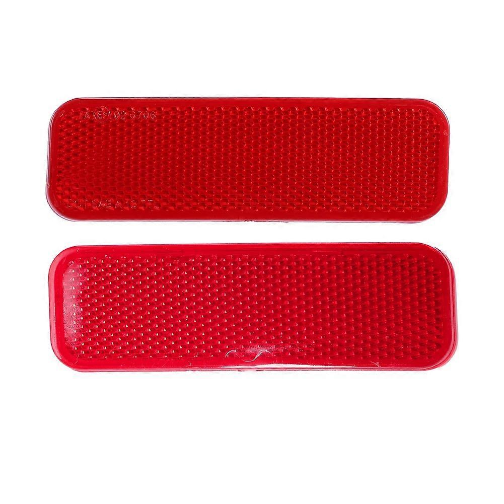 1 Paire De Réflecteurs De Pare-chocs Arrière Rouges Compatibles Avec Ford Transit 2015-2022, Réflecteurs De Pare-chocs Latéraux Bk2z13a565b, Bk2z13a565a