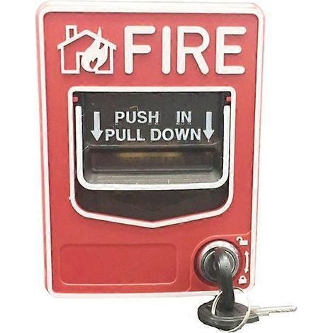 Sb116 Manueller Feueralarmknopf, 24 V Dc, Herkömmlicher Manueller Auslöser Mit 2 Tasten