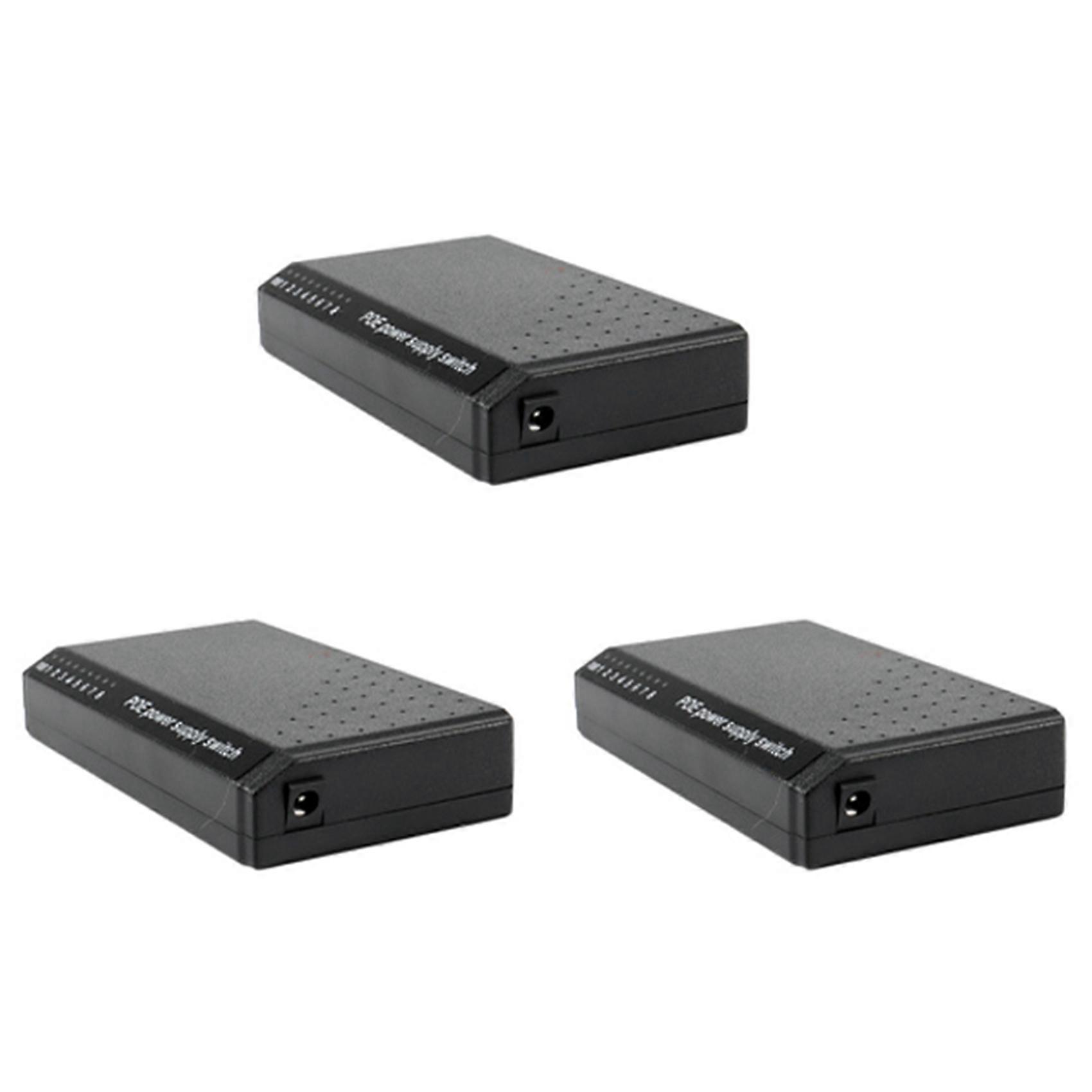 Injecteurs Poe 6+2 Ports (8 Ports) Pour Réseau Ethernet Rj45, Sans Adaptateur Secteur, Compatible Avec Les Systèmes Réseau Familiaux 10/100m