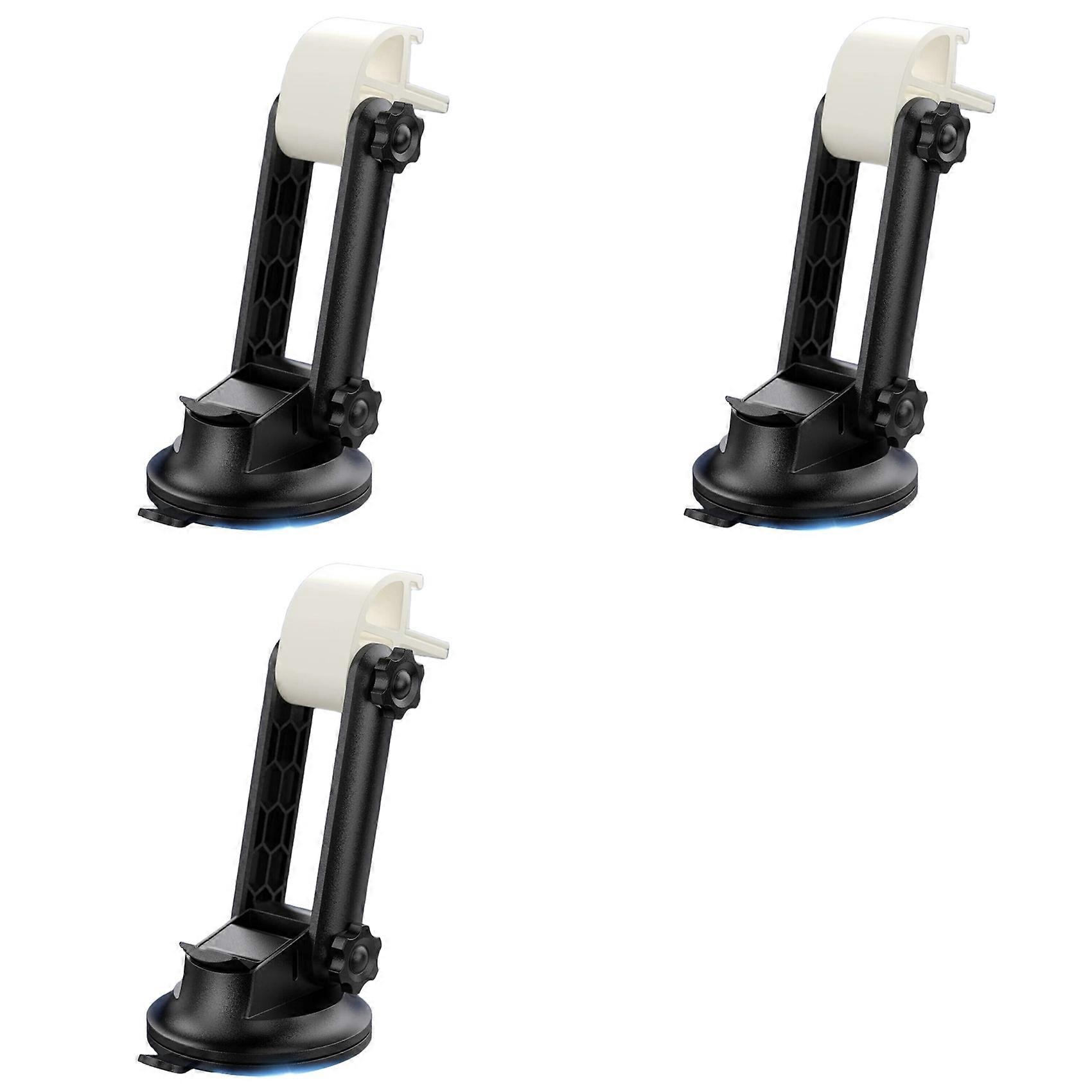 Support De Voiture Starlink Mini (lot De 3) : Kit De Fixation Pour Tableau De Bord Avec Ventouse Adhésive Et Angle Réglable Pour Une Fixation Sécurisée.