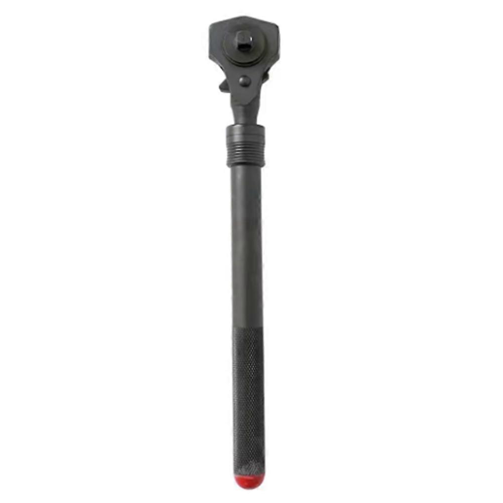 Poignée À Cliquet Télescopique Double Robuste De 3/8 Po Et 1/2 Po, Utilisable Comme Marteau, 32 Dents