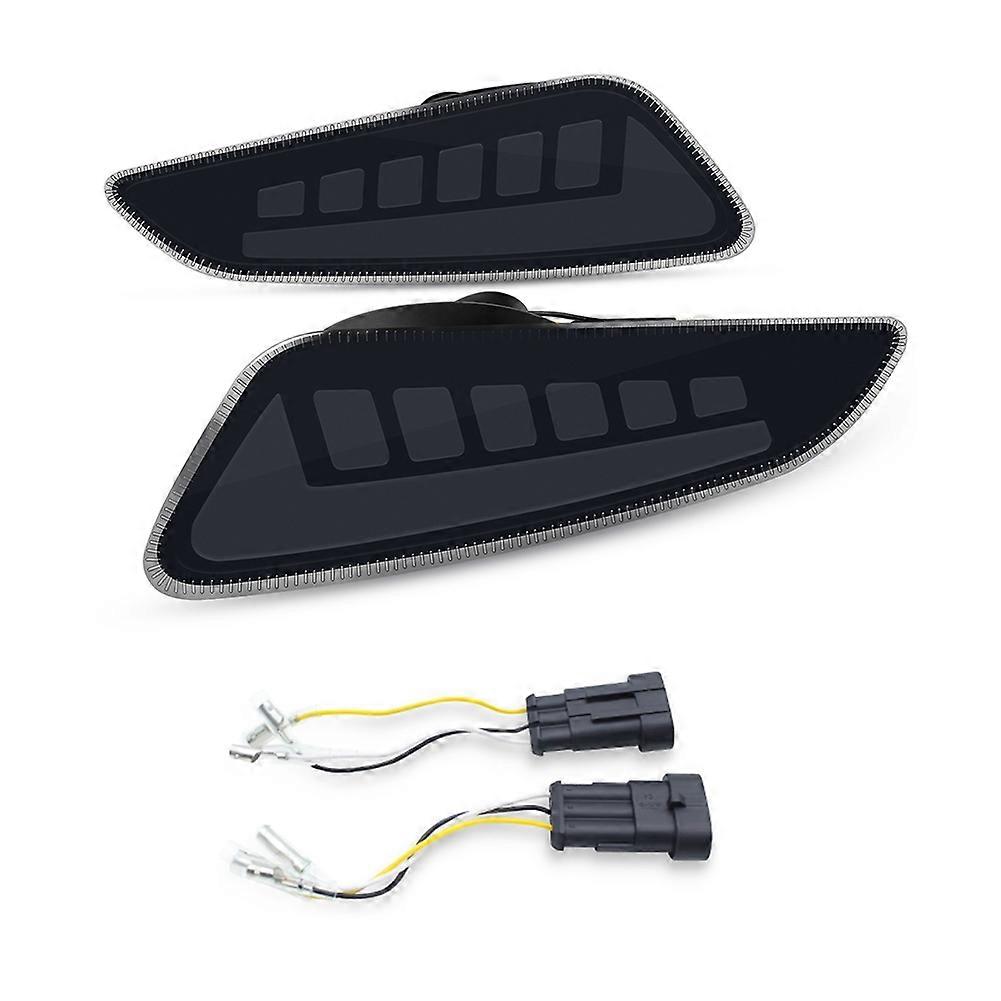 Clignotants Led Dynamiques Et Feux De Jour Pour Motos, Adaptés Aux Vespa Sprint Primavera 50, 125 Et 150.