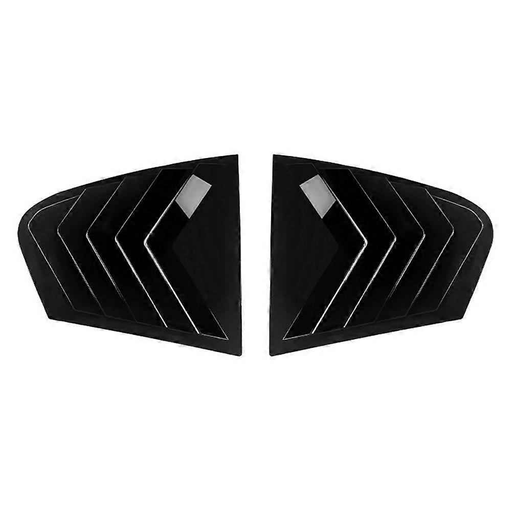 Stores/pare-soleil Triangulaires Pour Lunette Arrière Bmw Série 5 G30 (2018–2023), Noir Brillant