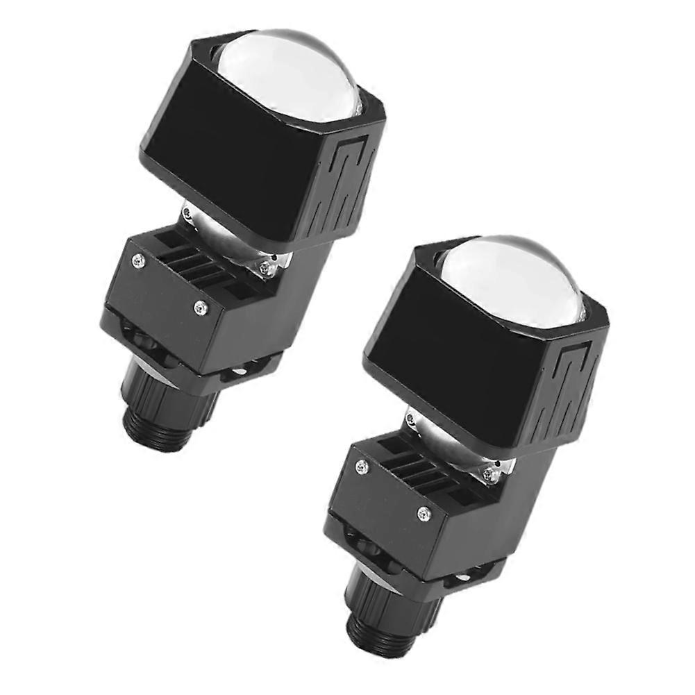 Lentille Bi-led Matricielle 1,5 Pouce Pour Phares De Voiture Et Moto, Feux De Route, Projecteur Led 6000k, Universel H4 H7 9005 9006