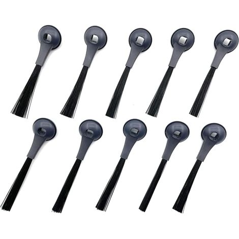 10er-pack Ersatz-seitenbürsten, Kompatibel Mit Shark Ion Robot Iq R101ae (rv1001ae), Iq R101 (rv1001), Rv1000 Av911s Av2501ae Rv2502ae Staubsauger