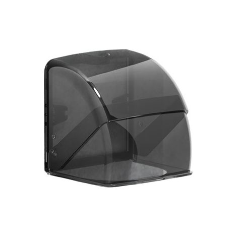 110 X 95 X 105 Mm, Transparent, Schwarz, Steckdosenabdeckung, Wasserdichte Wandschalterabdeckung, Wasserdichte Türklingelabdeckung Für Schalter, Steckdosen, Maschinen, Fingerabdrücke