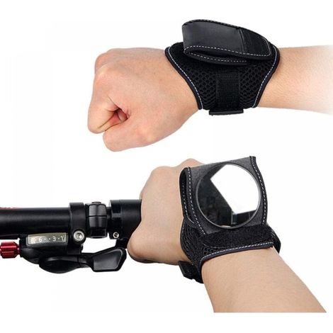 2 Stück Fahrrad-rückspiegel, Fahrrad-rückspiegel, Reflektor, Armband, Handgelenkspiegel Für Sicherheit, Motorrad, Radfahren, Reiten