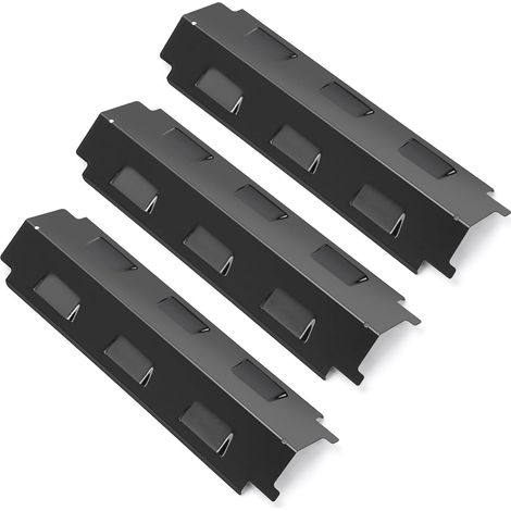 37 Cm Universal-grillheizplatte Ersatzteile Für Barbecook Siesta/vanilla/brahma, Charbroil, Proficook, Tarrington House, Gasgrill-wärmeverteiler Aus Porzellan, 3er-pack