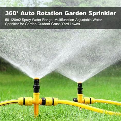 3er-pack 360-grad-gartensprinkler, Rotierender Sprinkler, Automatische Bewässerung, Einstellbarer Bewässerungssprüher Für