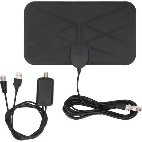 4k 1080p Hd Terrestrische Indoor-digital-tv-antenne 25dbi Gain Klebehalterung Kj036