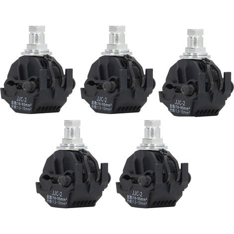 5 Stück 1 Kv Isolierung Punktion Stecker Anti-abisolierzange Hoch-/niederspannungs-kabelsplitter Jjc 2
