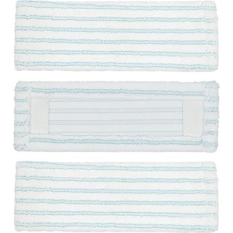 5-teiliges Mopp-ersatzset – Mopp-ersatztücher – 48 X 17 Cm – Mikrofasertücher – Kompatibel Mit Vielen Systemen – Waschbare Ersatzteile